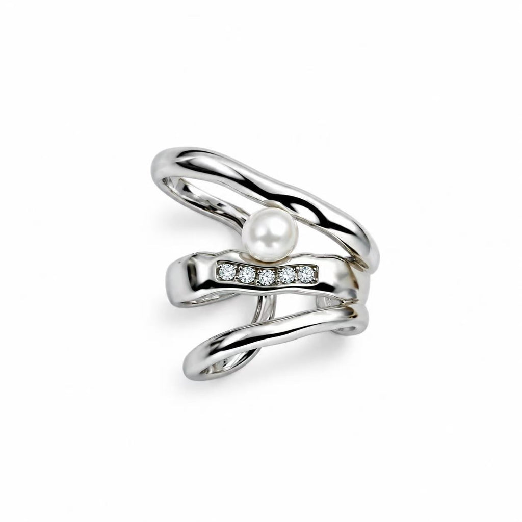 Ear Cuff Trama | in acciaio inox