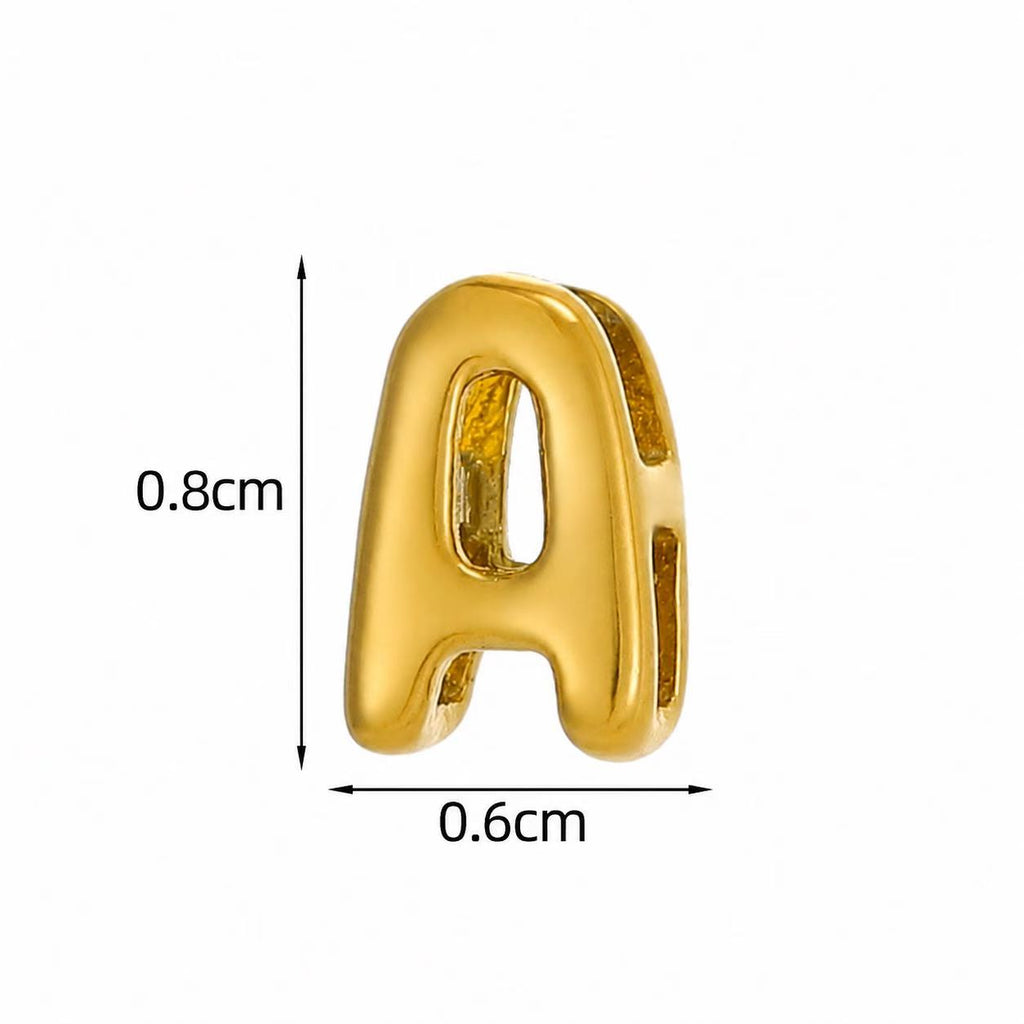 Collana a cursore 46CM e Lettere personalizzabile
