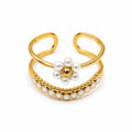 Anello “Daisy” | in acciaio inox