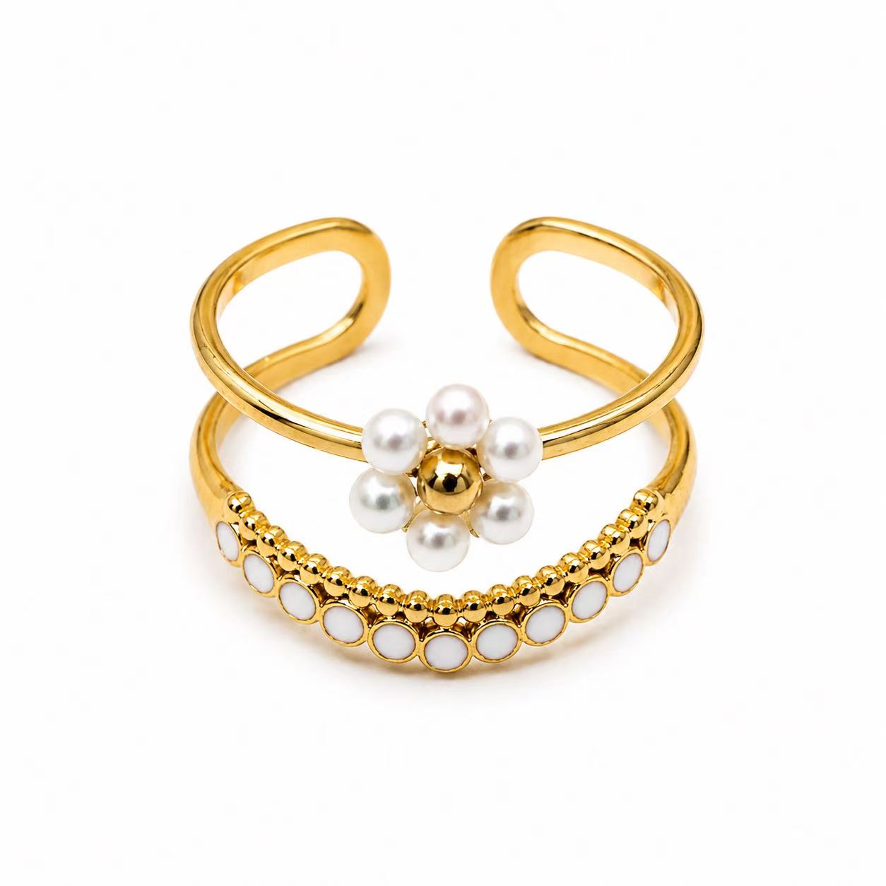 Anello “Daisy” | in acciaio inox