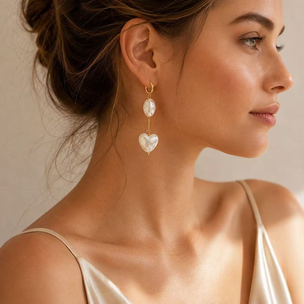 Orecchini Cristal Heart