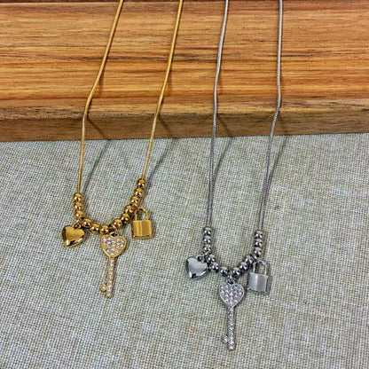 Collana “Cuore e Chiave”
