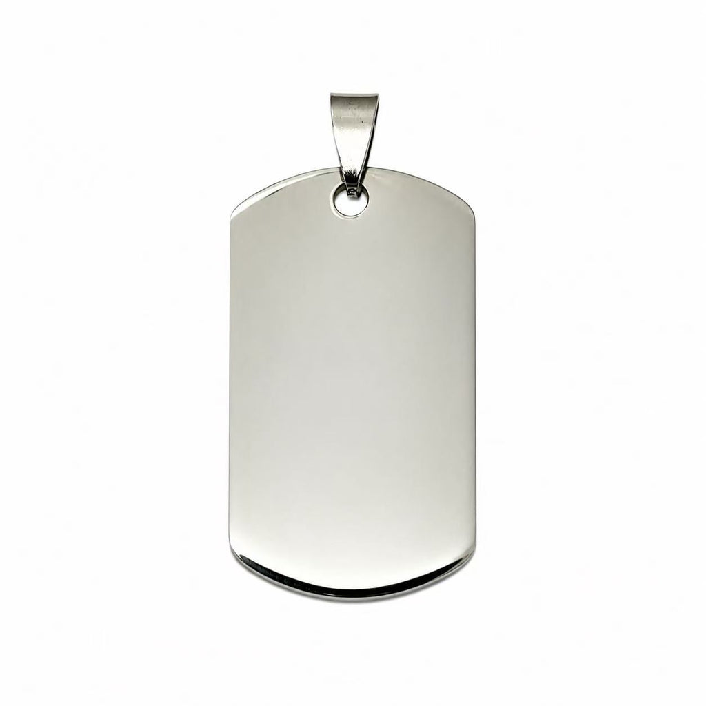 Ciondoli | Personalizzabili con incisione | in acciaio inox