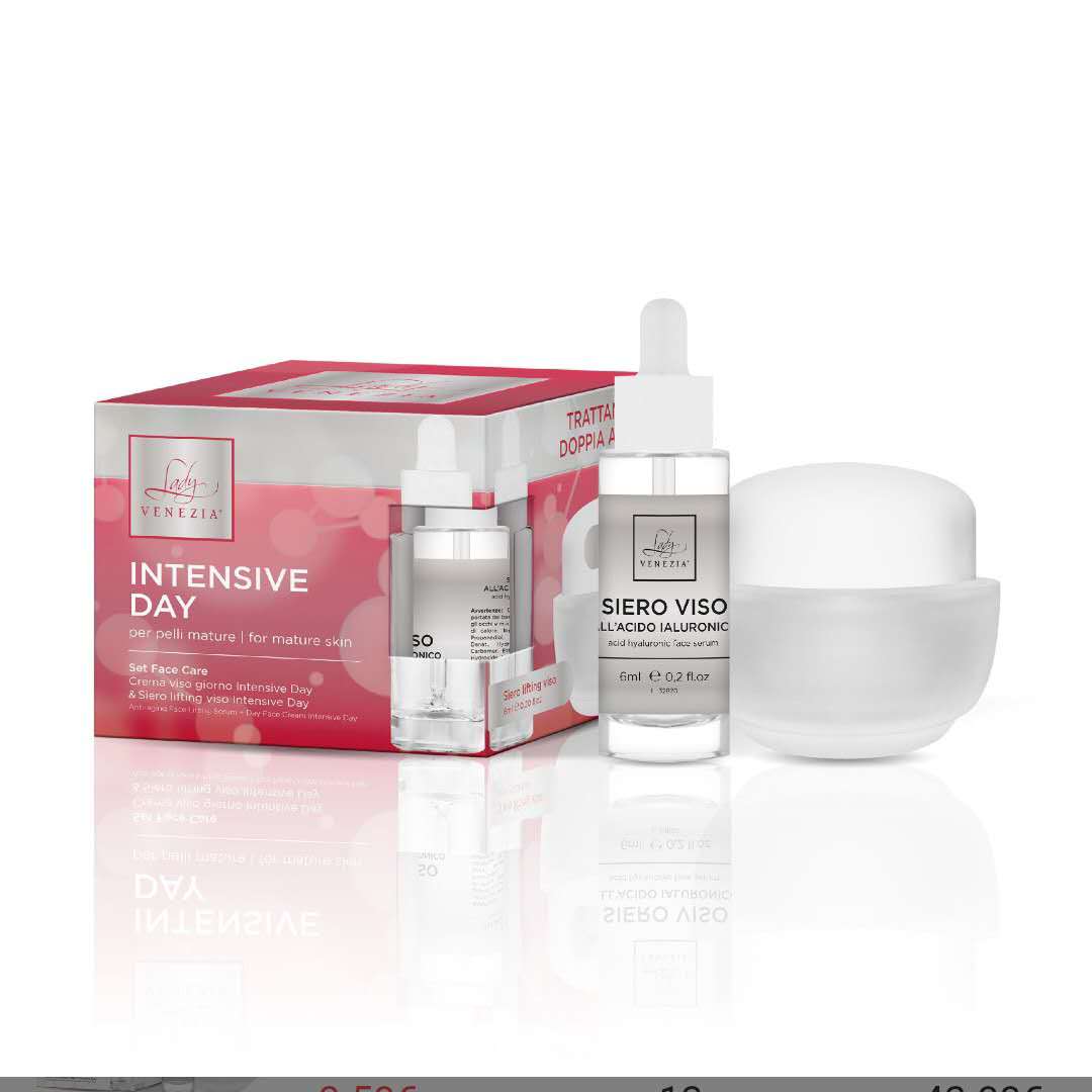 Crema intensiva giorno 30ml  e Siero lifting viso 6ml