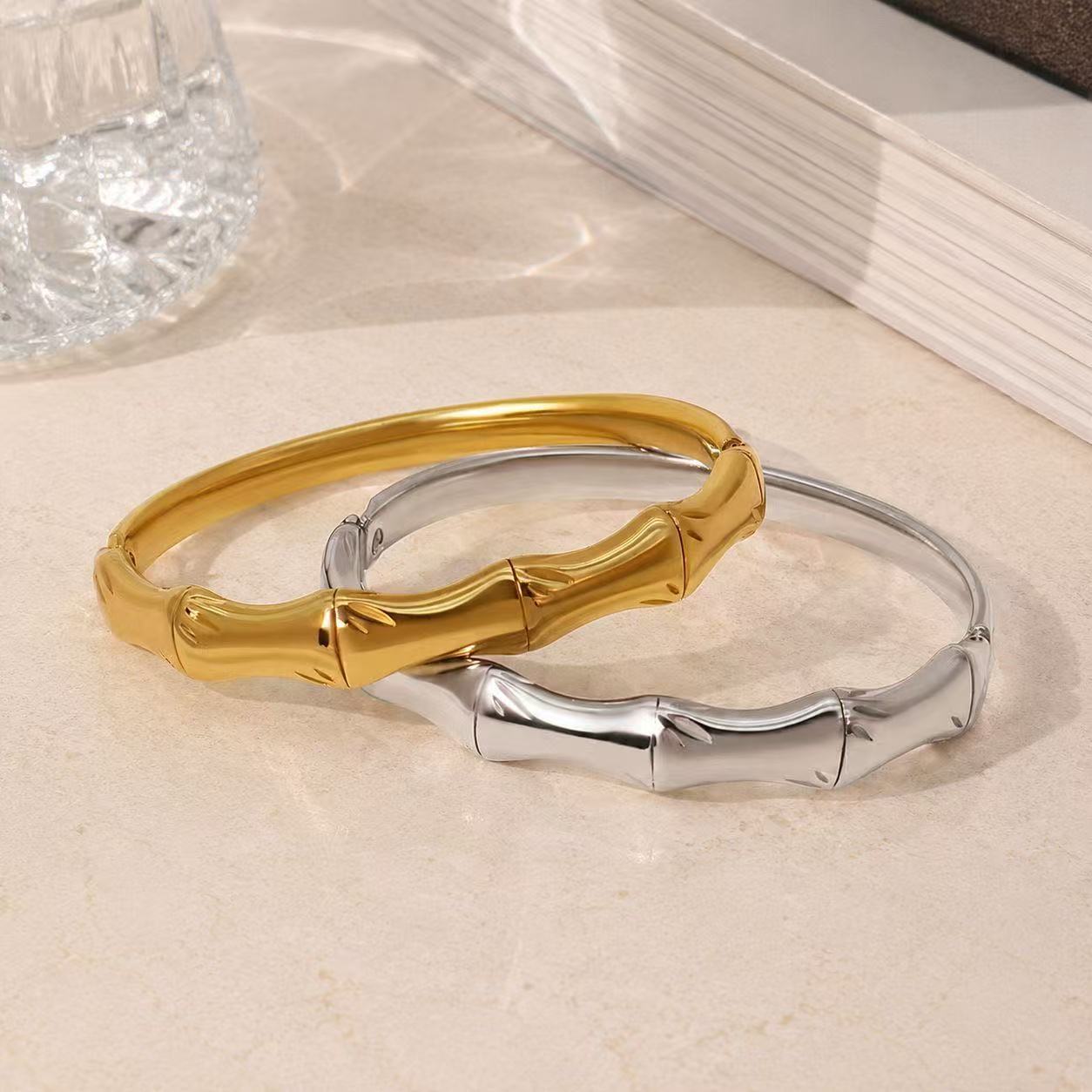 Bracciale “Bamboo” | in acciaio inox
