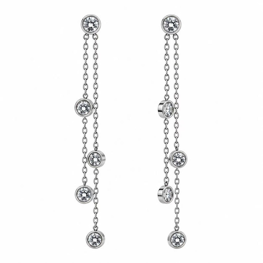 Orecchini Sequenze | in acciaio inox