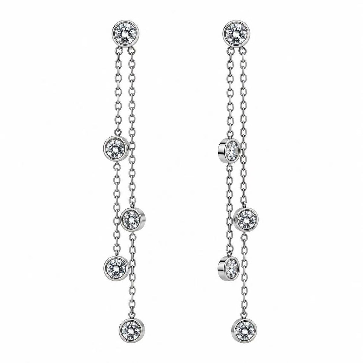 Orecchini Sequenze | in acciaio inox