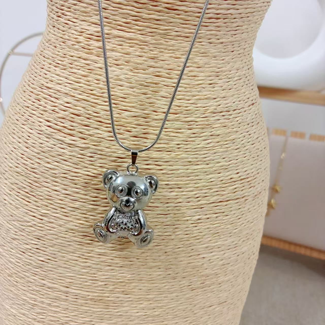 Collana con Pendente Orsetto