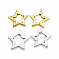 Orecchini Stella | in acciaio inox