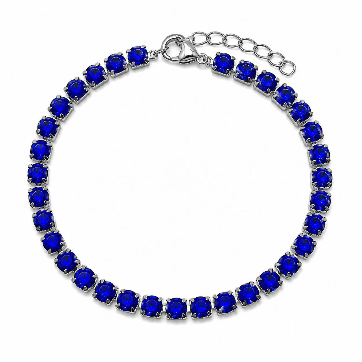 Bracciale tennis | 17-20cm | in acciaioi inox
