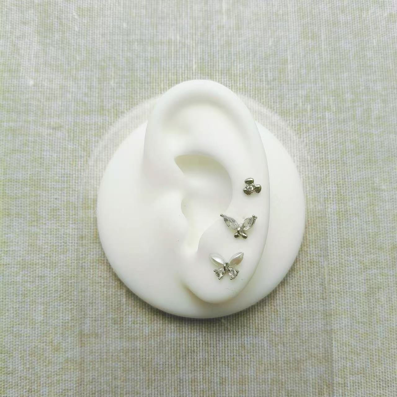 (O182)Set orecchini 3 pezzi