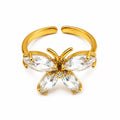 Anello “Papillon” | in acciaio inox