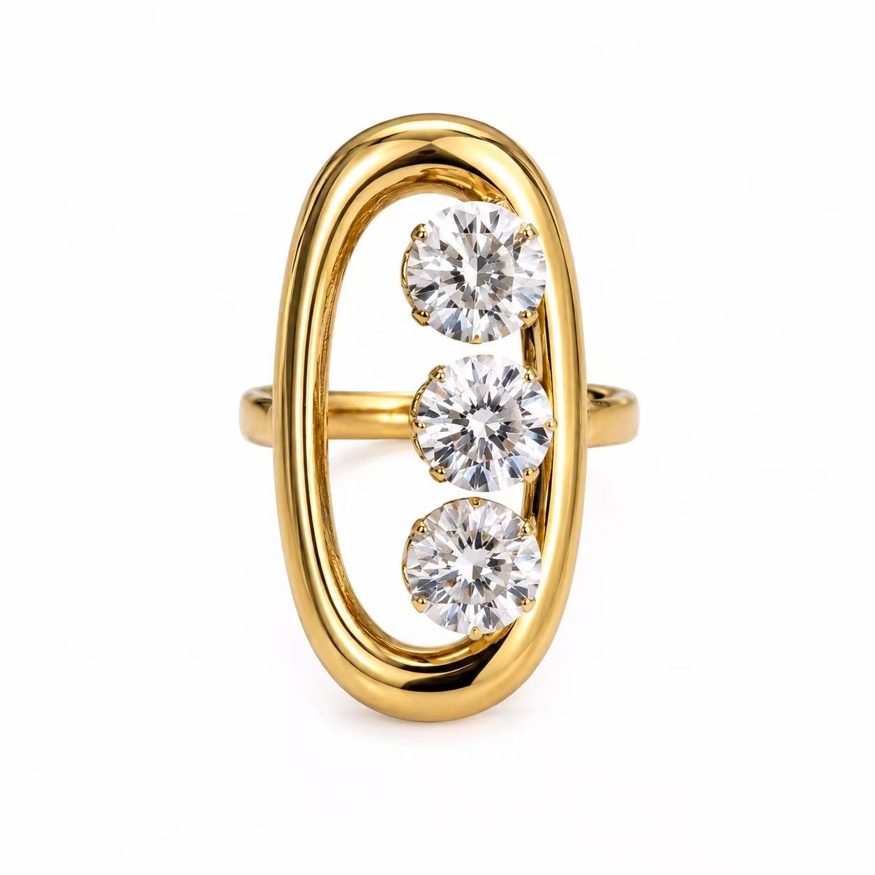 Anello Vertical | in acciaio  inox