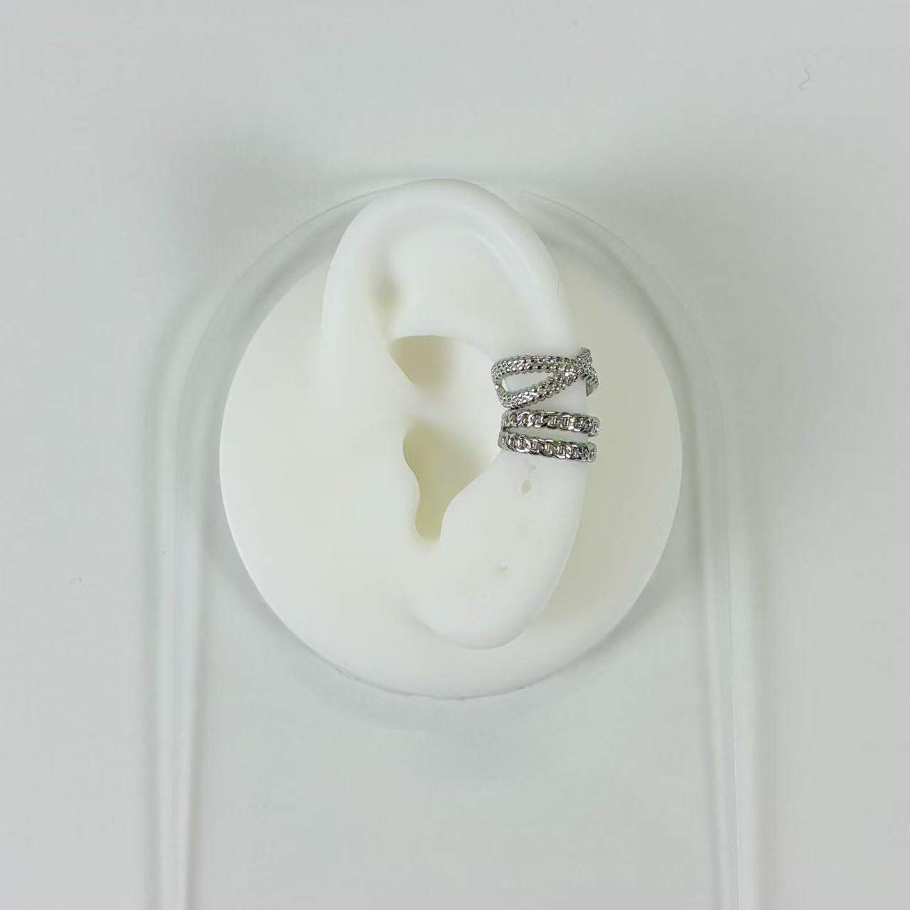 (E064)Set 2 ear cuff Urban Edge