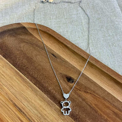 🐻 Collana “Tenera” – L’affetto che resta
