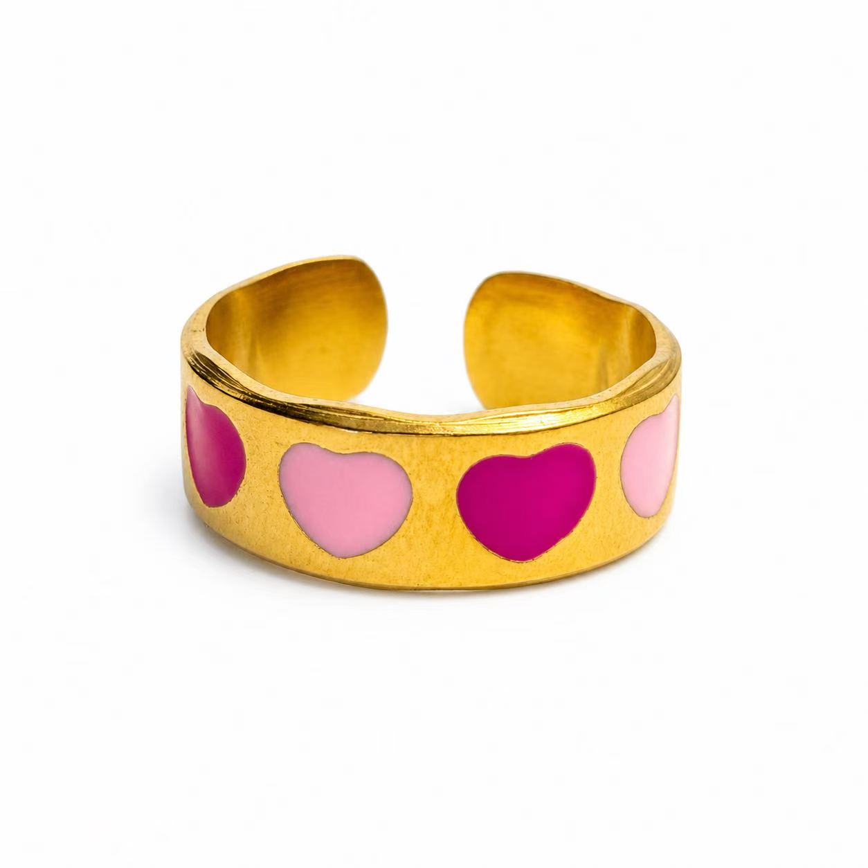 Anello “Palpito” | in acciaio inox