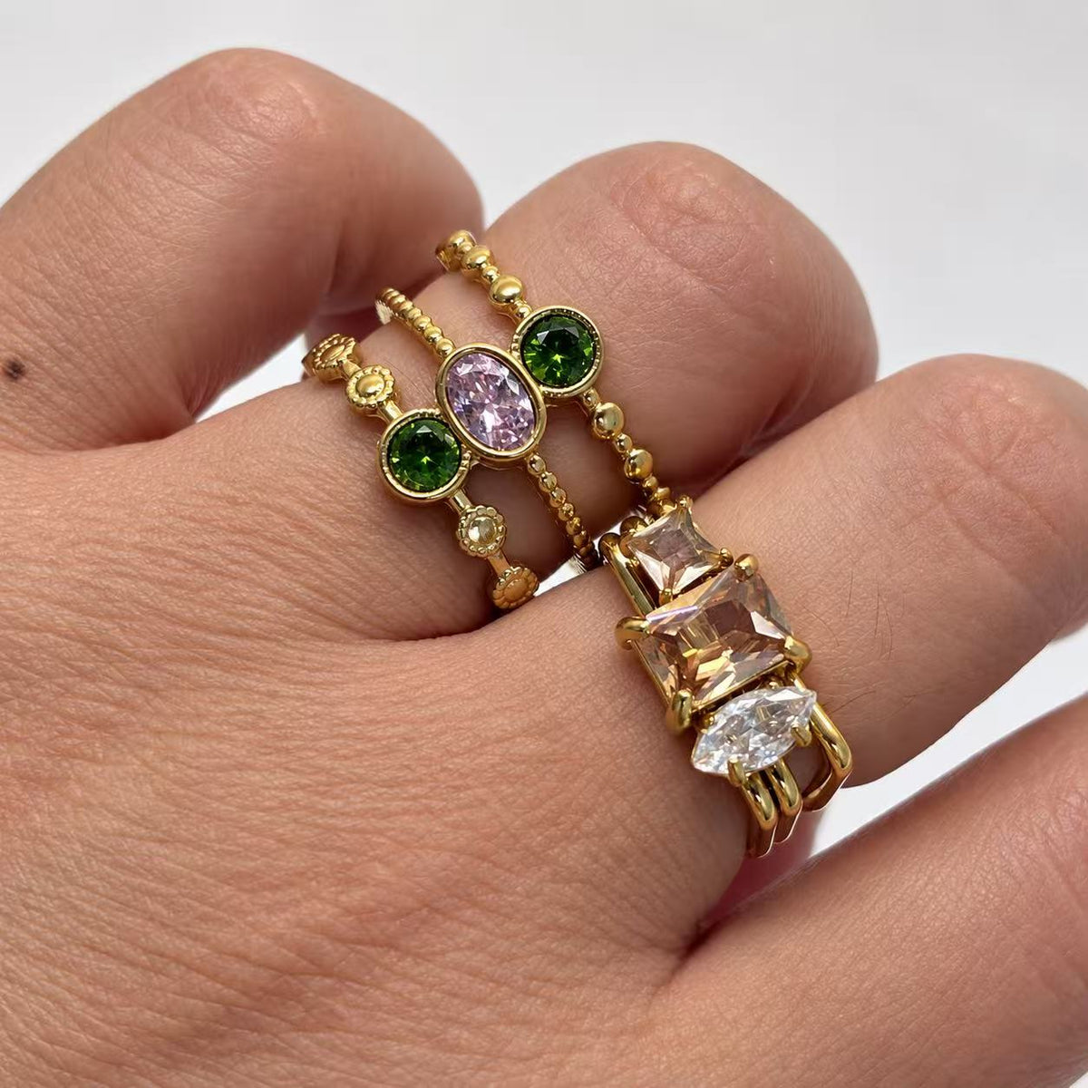 Anello Levels | in acciaio inox