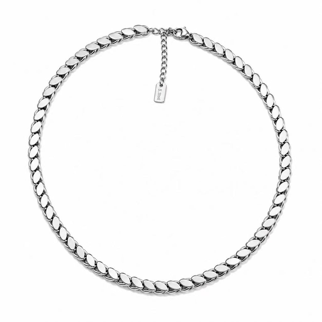 Collana “Trama” | in acciaio inox