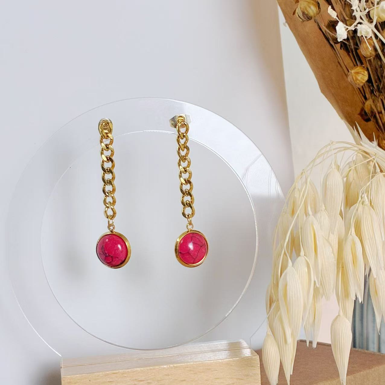 Orecchini “Catena di Charme” – Eleganza Contemporanea