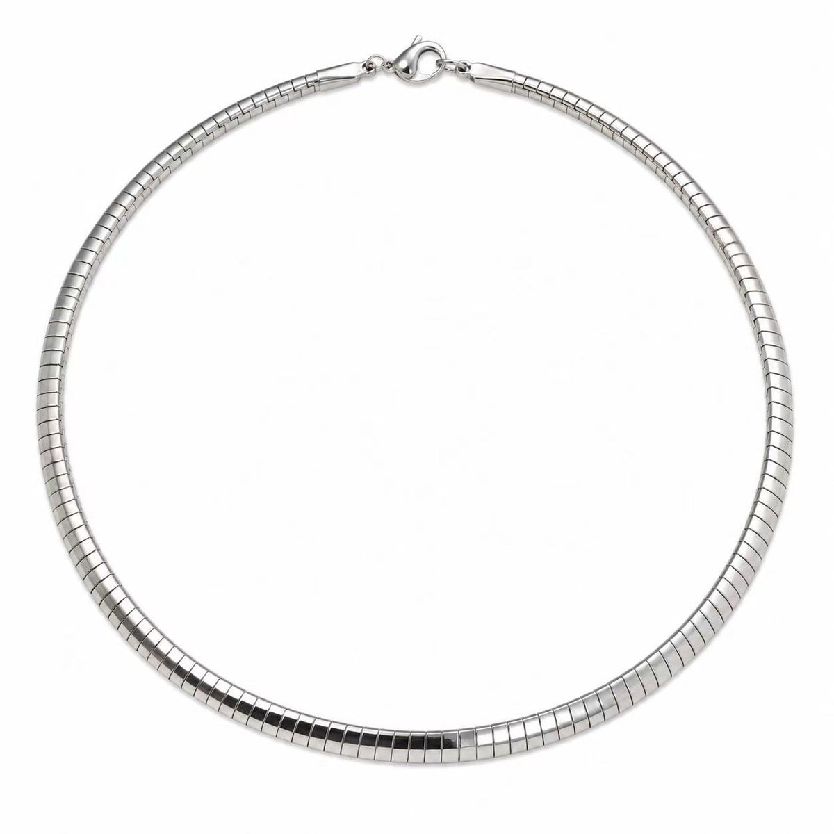 Collana Pitonata | in acciaio inox