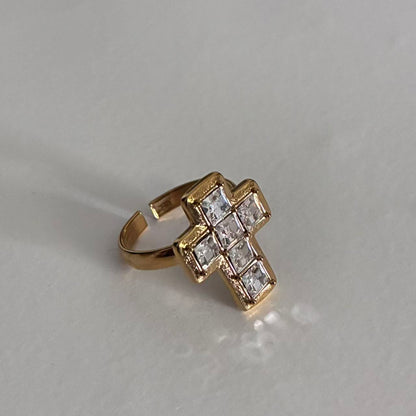 Anello Croce di Luce