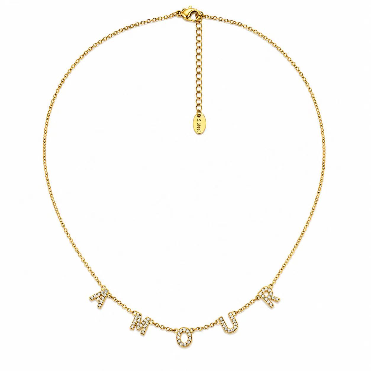 Collana "Amour" | in acciaio inox