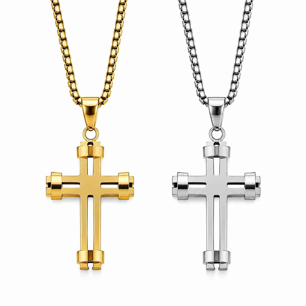 Collana “Equilibrio” | da uomo | 60cm | in acciaio inox
