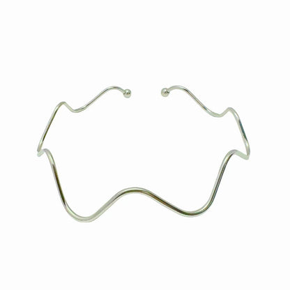 (C304)Collana semirigida ondulata