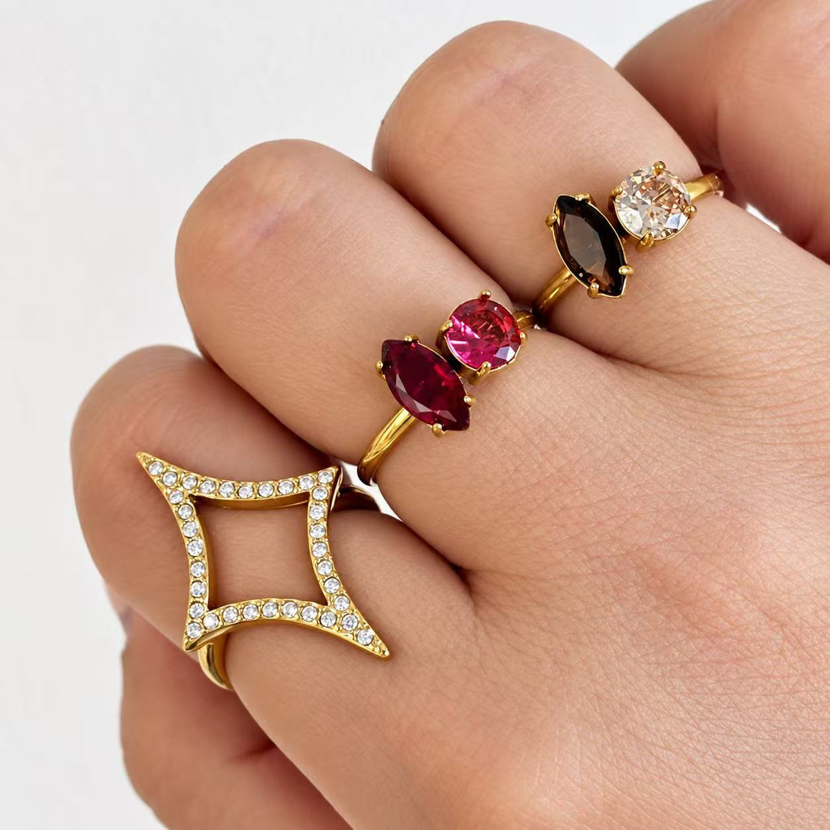 Anello Incontro | in acciaio inox