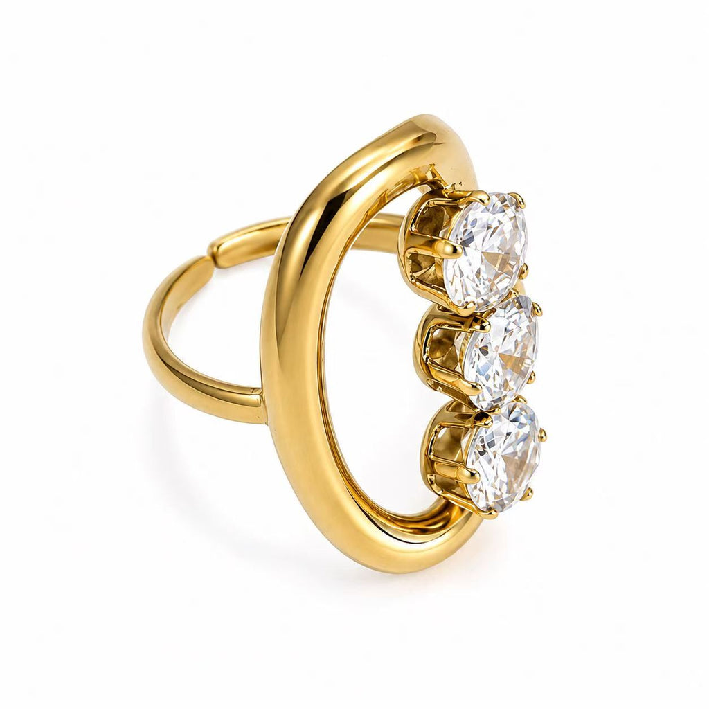 Anello Vertical | in acciaio  inox