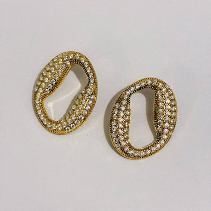 Orecchini “Onda di Cristalli”