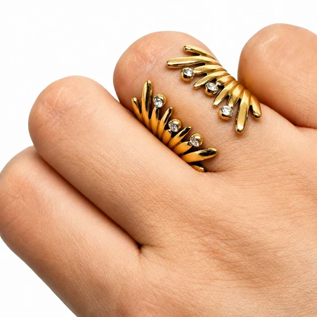 Anello “Wild Grace” | in acciaio inox