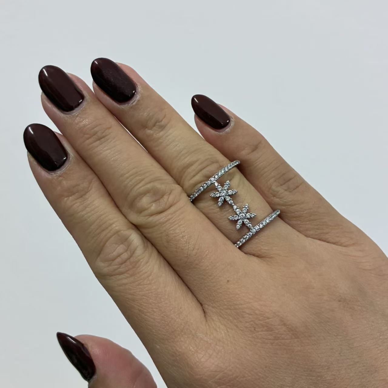 Anello Stella di Cristallo