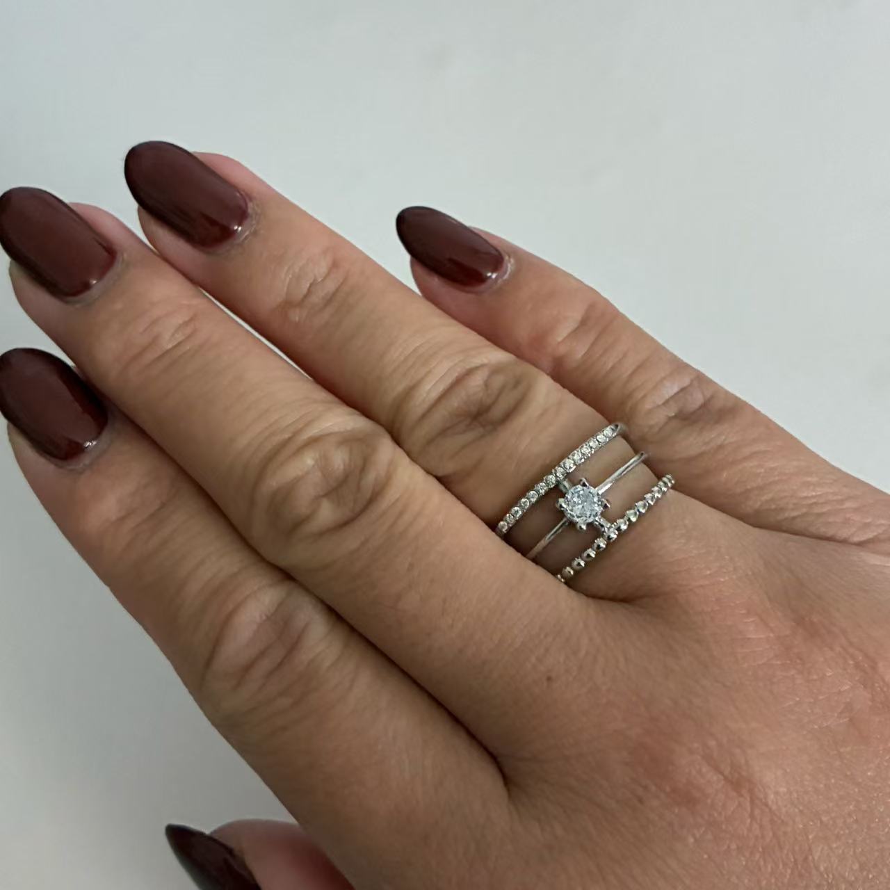 Anello Trilogia di Eleganza