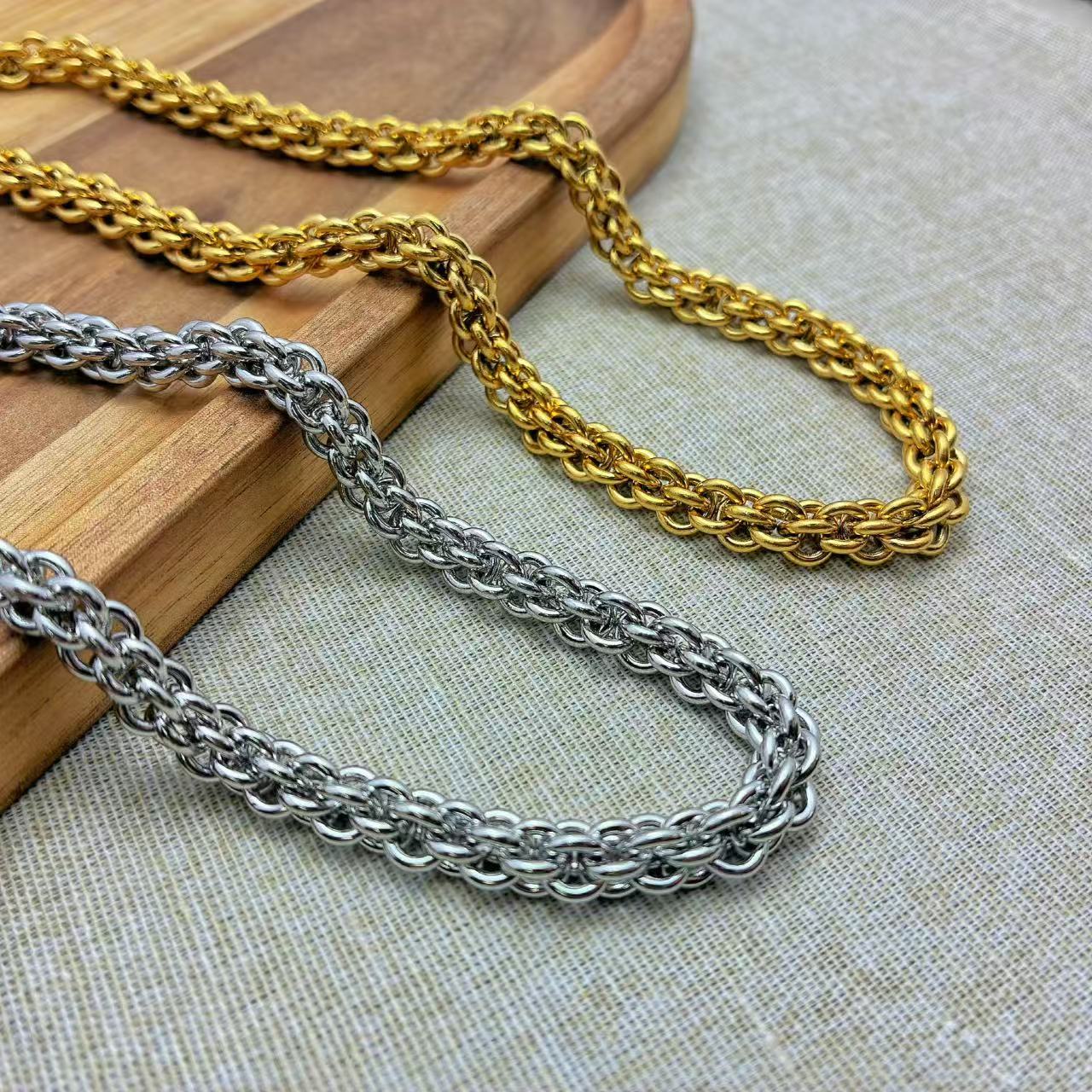 (C351) Collana/Bracciale donna essenziale girocollo