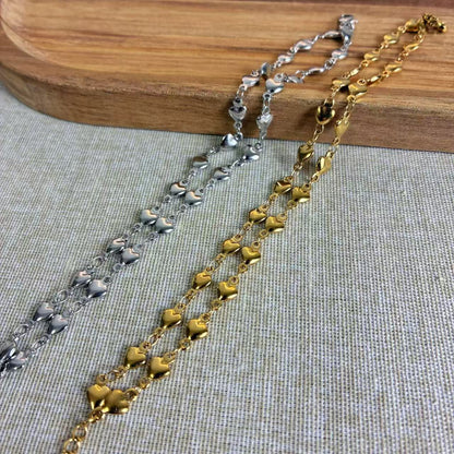 Bracciale “Cuoricini” – Piccoli battiti di luce