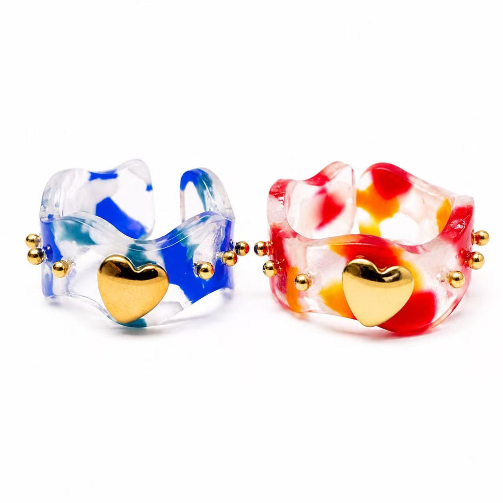 Anello “Gelée” | in acciaio inox