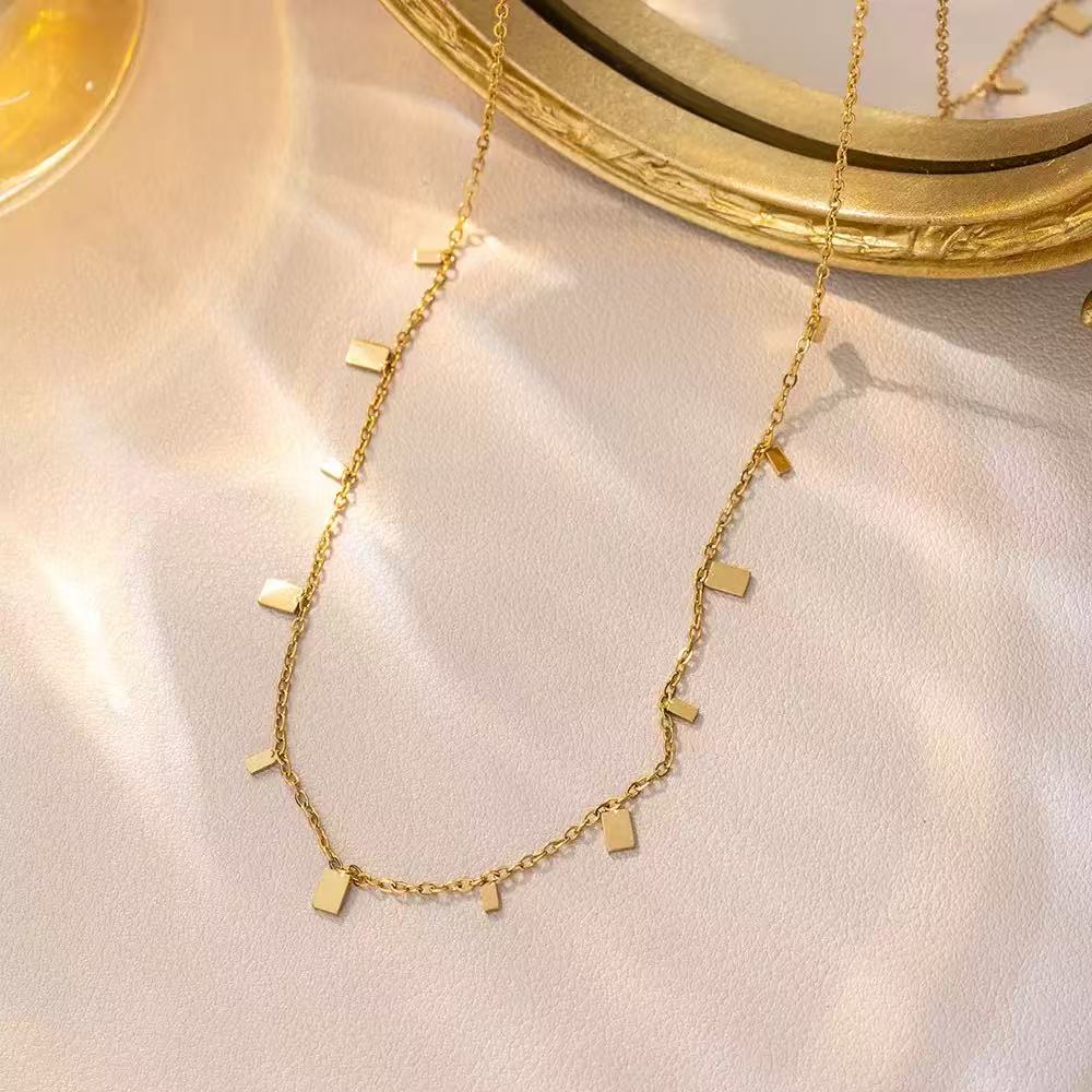 Collana “Traccia” | in acciaio inox