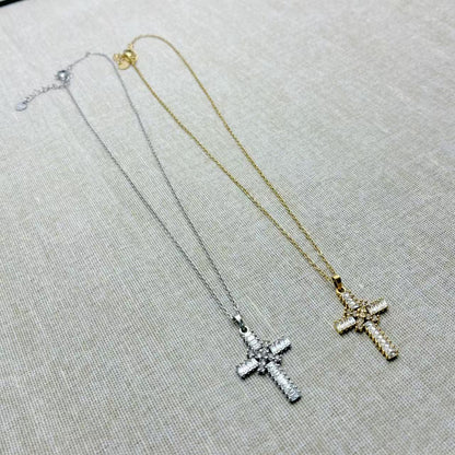 (C348)Collana Croce