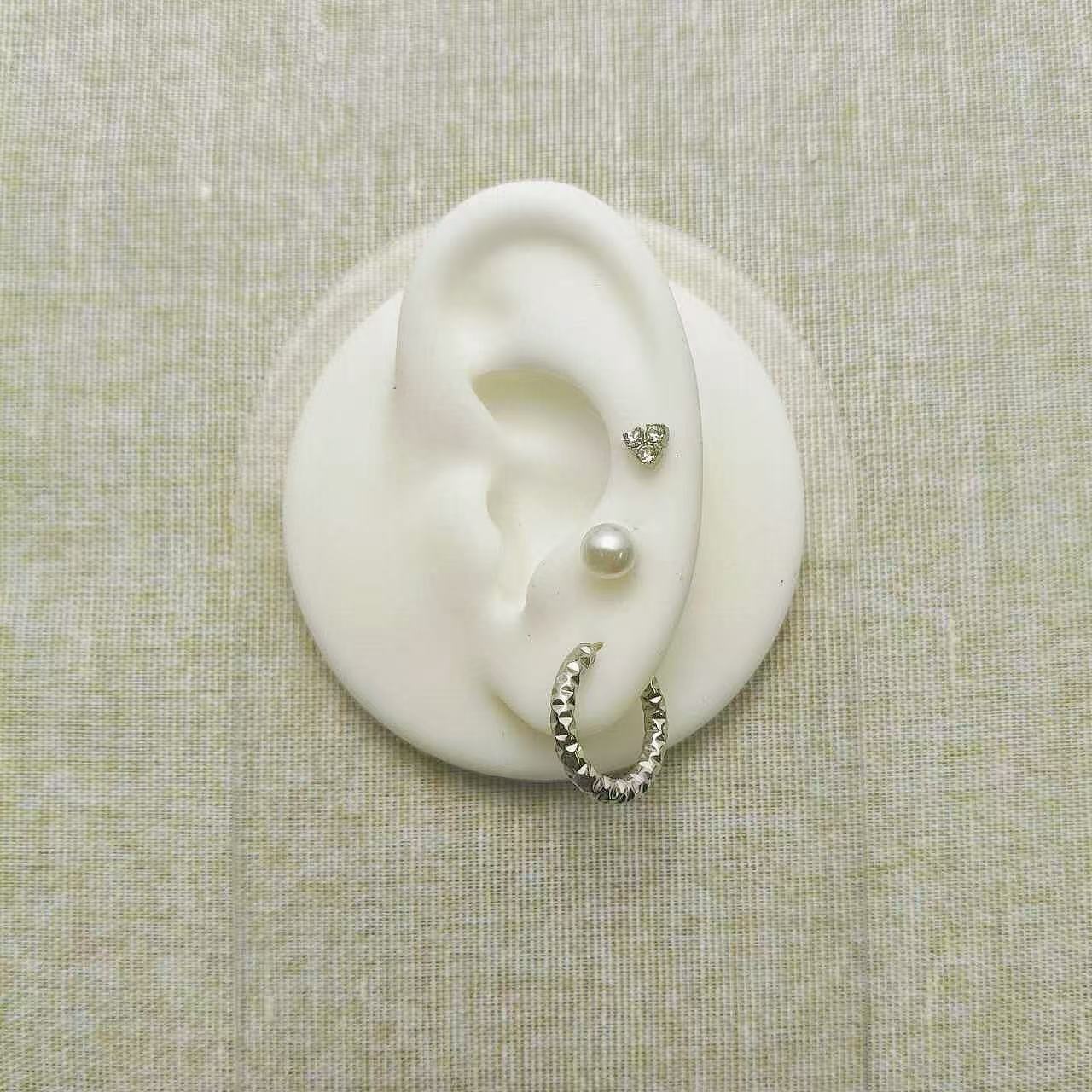 (O174)Set orecchini 3 pezzi