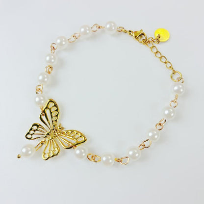 Bracciali vari con perlini