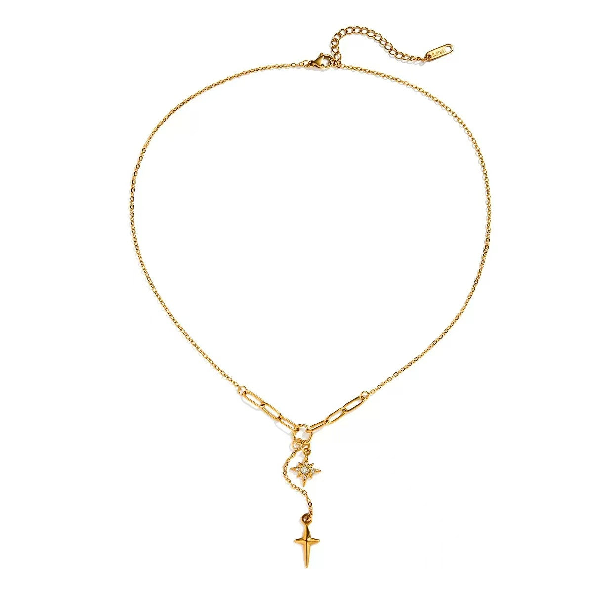 Collana con Ciondoli Astrali — Eleganza Moderna e Fascino Celestiale