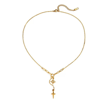 Collana con Ciondoli Astrali — Eleganza Moderna e Fascino Celestiale