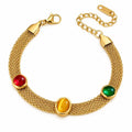 Bracciale Cabochon | in acciaio inox