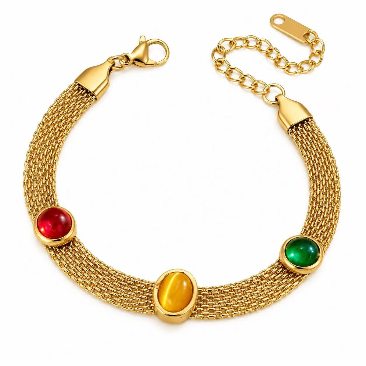 Bracciale Cabochon | in acciaio inox