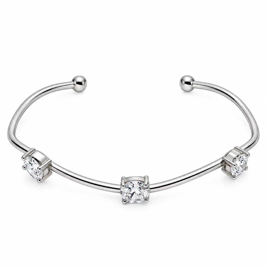 Bracciale Trilogia | semirigido | in acciaio inox