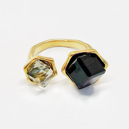 Anello “Prisma” | in acciaio inox