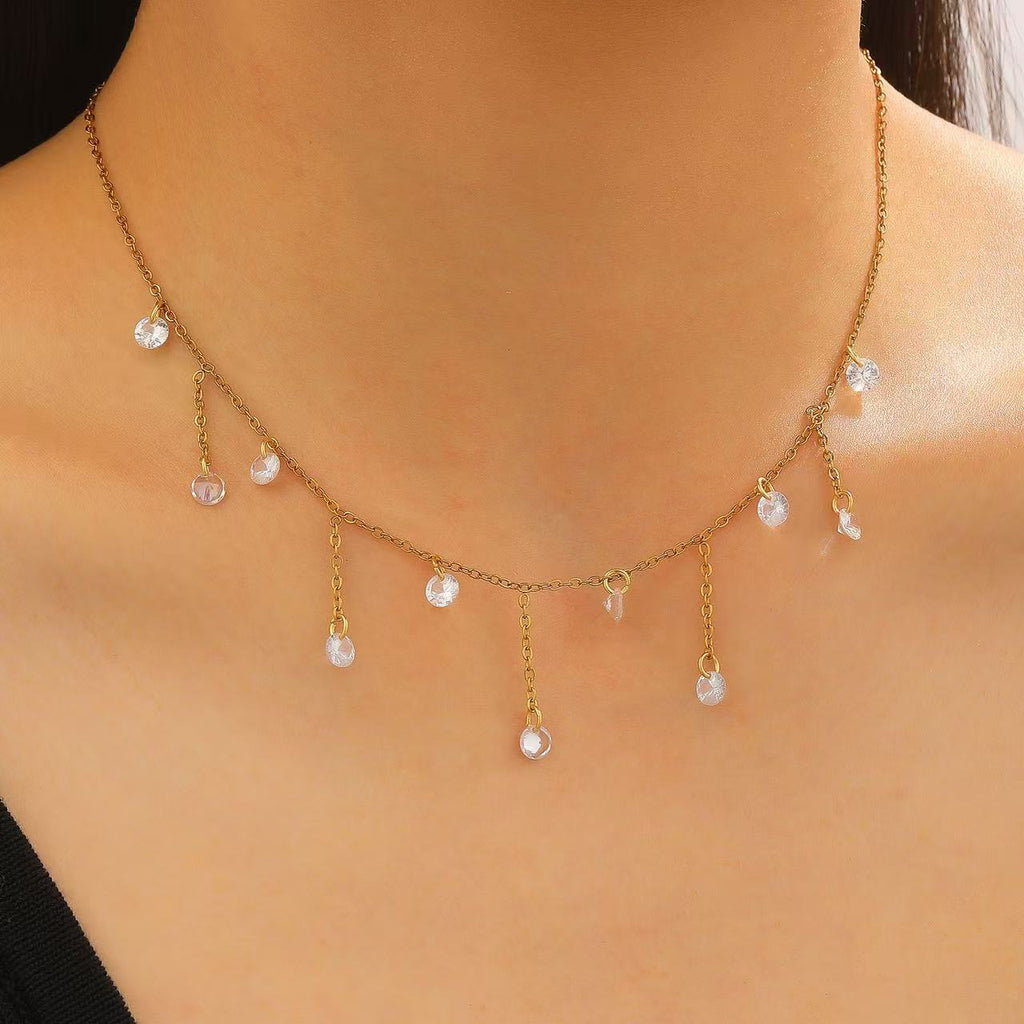 Collana “Tremolìo” | in acciaio inox