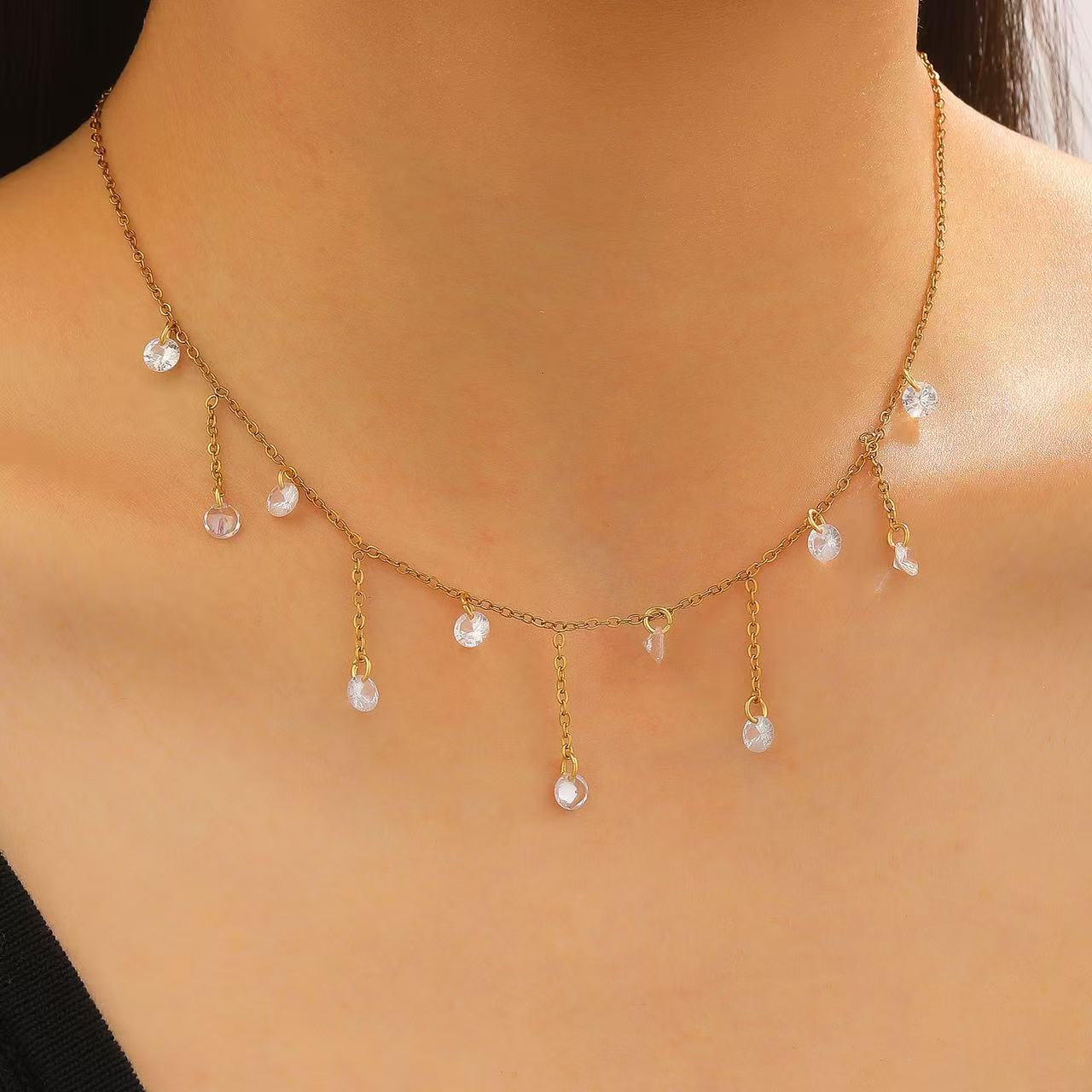 Collana “Tremolìo” | in acciaio inox
