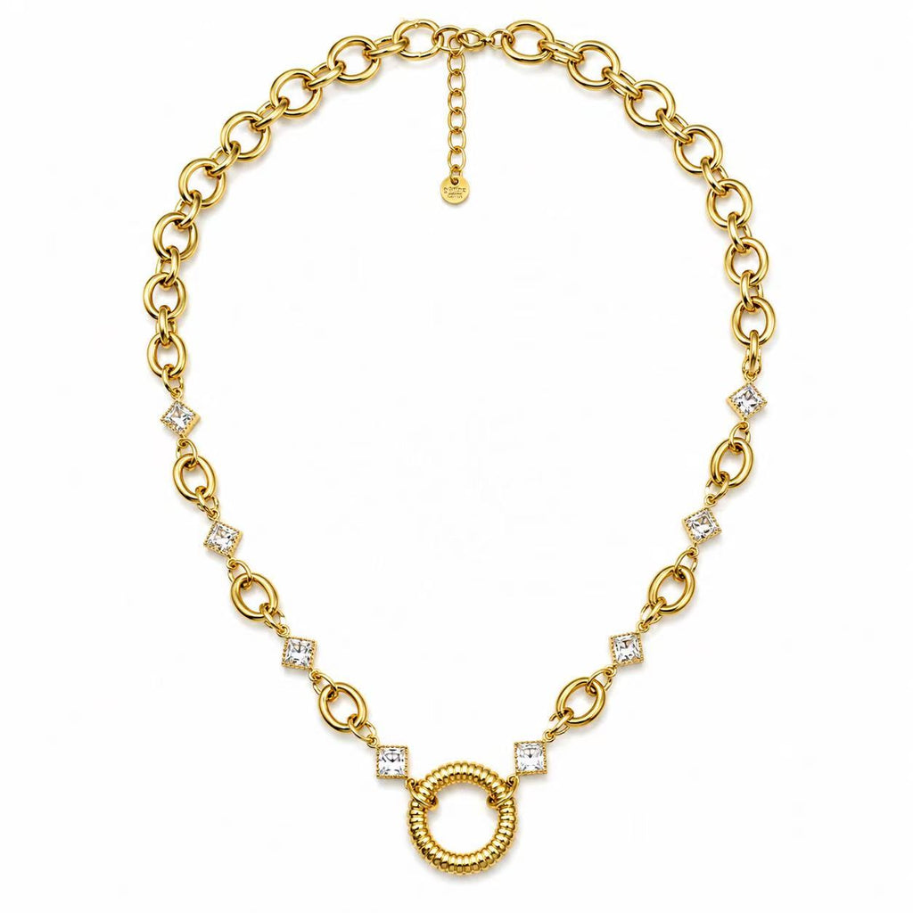 Collana “Fulcro” | in acciaio inox